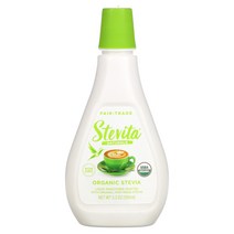 STEVITA 유기농 스테비아 액상 감미료 100ML(3.3OZ), 100ml