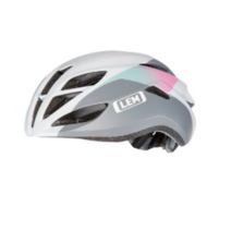 LEM Volata Road 자전거 헬멧, PINK + WHITE
