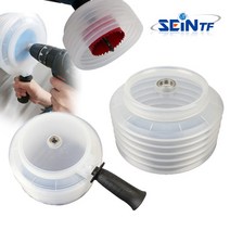 세인티에프 홀쏘 집진기 전동드릴 방진 분진 먼지 커버 홀커터, 홀쏘집진기(손잡이형) 125mm, 1개