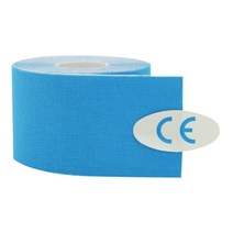 스포츠용품 액세서리 Kinesiology Tape 2 크기 근육 붕대 스포츠 면화 탄성 충격 방지 무릎 통증 완화 테이, [03] Light Blue, [02] 5CMx5M
