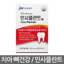 중외제약 인사플란트 60정 (마스크팩 증정)