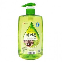 솔잎 자연퐁 설거지 주방세제 1kg 퐁퐁 주방세제용기