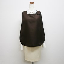 쿡셰프 벨크로 손님용 앞치마 4종 (택1), 브라운, 1개
