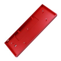 유선 키보드 anodizing aluminium wood cnc case rubber feet 나사 anne pro 2 anne pro, 레드 알루미늄