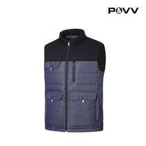 파브 WM V6001 데일리룩 매일입기 좋은 심플 파브 조끼 패딩조끼 겨울 작업조끼