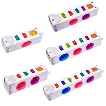 국산 옆으로 2구 3구 4구 5구 6구 개별 멀티탭 USB 충전포트 1.5m 3m 5m 콘센트 예쁜 인테리어 오디오 멀티텝 멀티콘센트 접지 전기용품 멀티캡 멀티선, 옆으로 USB 3구 3M