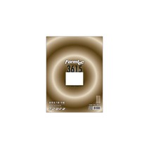 폼텍 라벨지 100매 레이저 잉크젯 겸용, LS-3615 10칸 100매