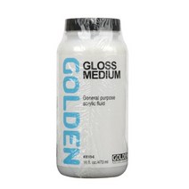 [골덴] 폴리머 미디엄 글로스 473ml, 번호:[5011951]3510
