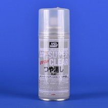 Mr 슈퍼클리어 무광 UV B523 모형 프라모델 건담 피규어 색칠 코팅 표면보호 마감제