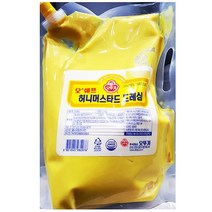 허니머스타드드레싱 오뚜기 2kg x 6개 대용량 드레싱소스 업소용