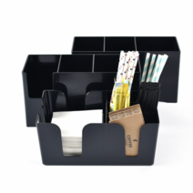 바캐디 스냅빈 카페용 냅킨꽂이 냅킨통 냅킨케이스 설탕 빨대 스트로우 홀더 업소 식당, 02 스냅빈 3구(일반)