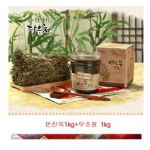 담은청 우리곡물로 만든 조청 2종세트 (인진쑥1kg+무우조청1kg) 2kg 전통식품 천연먹거리 환절기 웰빙 온가족 건강 간식 음료 요리 잼 선물 추천