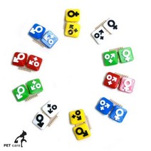 제이스토어 / 애견핀 남과여 2종x10개씩 20개입 1판, 상품선택