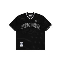 AAPE 에이프 남성 프랜치 메쉬 반팔 티셔츠 2컬러 AAPTEM1349XXK