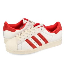 SUPERSTAR 82 WHITE/VIVID RED/CREAM WHITE gy8457 남녀공용 남녀공용스니커즈 운동화 올드스쿨