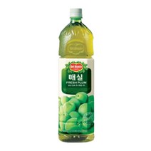 롯데 델몬트 매실 1.5L 낱개 / 5페트, 5개