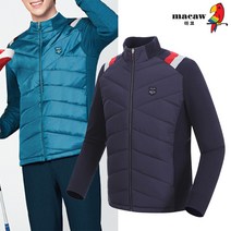[마코 SALE] (남성)니트배색 누빔점퍼_MJM4SG01