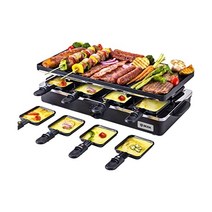 라클렛 그릴 전기 테이블 그릴 8인용 1400W BEZIA