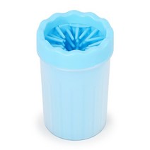 애완 동물 강아지 발 청소 컵 발 브러시 청소 도구 세척 세탁기 야외 개 발 청소기 발 세탁기 휴대용 애완 동물 발 세척 도구, 블루3, s