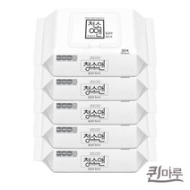 퀸마루 베이킹소다 물걸레 청소포 5팩 150매 바닥청소, 5개