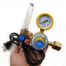 Welding Equipment 용접기 납땜기 인두기 압력 조절기 감압 기 CO2 Ar 이산화탄소 가열 압력 게이지 36V 110V 220V, 중국