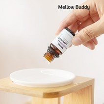 멜로우버디 천연 아로마 라벤더 티트리 페퍼민트 에센셜 오일, 레몬그라스