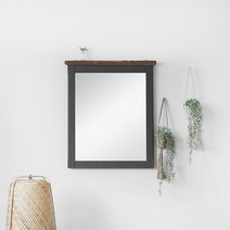 [커린] 리움 B형 벽거울 미드나이트 800, 단품