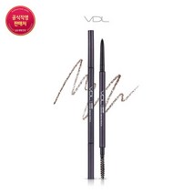 VDL [VDL] 엑스퍼트 스키니 브로우 펜슬 세트, 선택완료, 01 다크브라운