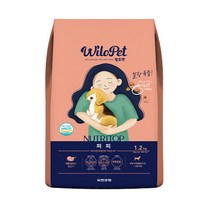 윌로펫 뉴트리탑 퍼피1.2kg+펫크린 물티슈30매x4종 증정