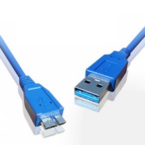 라인업시스템 USB 3.0 Micro B형 케이블 LS-USB3.0 0-AMMIC, 1개, 1m