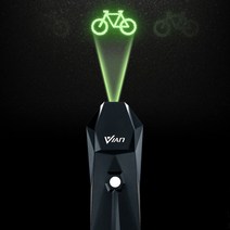 디빅 레이저가드 전자벨 자전거 전조등, 바둑판모양 레이저