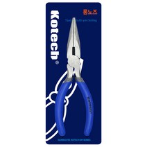 코텍 롱로즈 4.5인치 6인치 8인치 니퍼 펜치 플라이어 롱노우즈 롱노즈 K-8836, 4.5