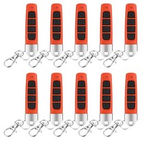 후타바조종기 드론 rc카 10-4PCS 원격 제어 433MHz 자동차 키 차고 도어 게이트 오프너 복사기 복제 코드 4 버튼 송신기 차량 문, CHINA_5PCS Blue