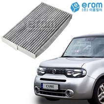 이롬필터 수입 자동차 에어컨필터 카본필터, 1개, 닛산 큐브(Z12) 에어컨필터 (10~)/CUK15001