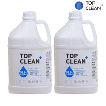 4L x 2 탑크린플러스 살균소독제 차아염소산수 뿌리는소독제 다목적 공공기관 대용량, 2개