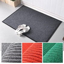 공장 공사장 흙먼지제거 현관매트 60x90 가게매트 개업선물 바닥깔판 식당매트 사무실, 1개, 그레이