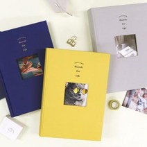 오첵 4x6 포켓식 포토앨범 300매 인화사진, 크림베이지