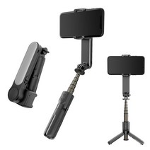 스마트폰 짐벌 미러리스 포켓 핸드폰 dji 짐벌셀카봉 미니 모자짐벌 핸드 고프로 액션캠 핸드폰 삼각대 미, 단일사이즈, A