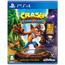 [중고]PS4 크래쉬 밴디쿳 트릴로지 (CRASH Bandicoot trilogy) 정식발매 플스 플레이스테이션