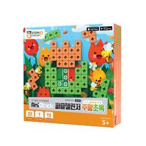 애니블록 퍼즐 챌린저 에브리원 주황초록, 주황초록 단품