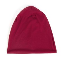 Slouchy Hat Spring Autum Skullies Hats 클래식 플래그 프린트 캐주얼 캡 솔리드 컬러 코튼 여성 모자 여성 남성 보닛 비니 모자