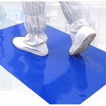 스티키매트 병원 바닥스티커 60x120cm 분진제거매트 클린지 끈끈이매트