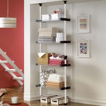 왕자 4단철망선반/선반행거/수납/선반, 단품