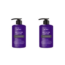 [아토피협회 추천] 더스킨 올인원 로션 500ml + 사은품 : 달팽이 에센스 마스크팩 10장 (편백 피톤치드 함유 바디 및 얼굴에 사용 올인원 로션 민감하고 건조한 피부개선), 2개