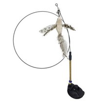 고양이장난감 인터랙티브 고양이 장난감 재미있는 스틱 흡입 컵과 티저 지팡, U5