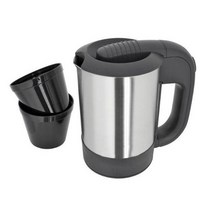 1000W 500ml 미니 전기 주전자 여행용 스테인레스 스틸