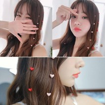 헤어핀/컬러피스 [도매셀럽] 셀프웨딩 포인트머리핀 비즈헤어핀 러블리 똑딱핀 머리삔 웨딩헤어장식