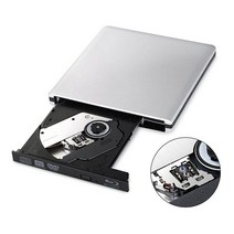 블루레이ODD 외장 리핑 4K 재생 플레이어 외부 블루 레이 DVD 드라이브 USB 3.0 슬림 CD/DVD-ROM 버너 플레, 한개옵션0