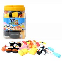 음식모형 주방놀이 김밥이랑생선초밥 유아교구 어린이날선물 오감발달 색다른장난감 재미있는 실감나는