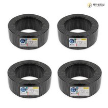 백만볼트샵 VCTF 전선 2C 3C 4C 100M, 블랙, 0.75SQx4C(100M), 1개